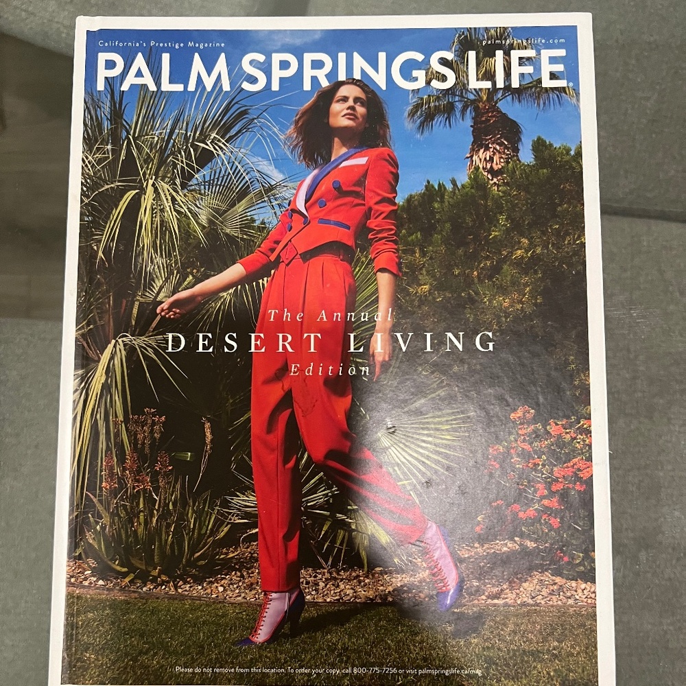 PALM SPRINGS LIFE BOOK/ MAGAZINE